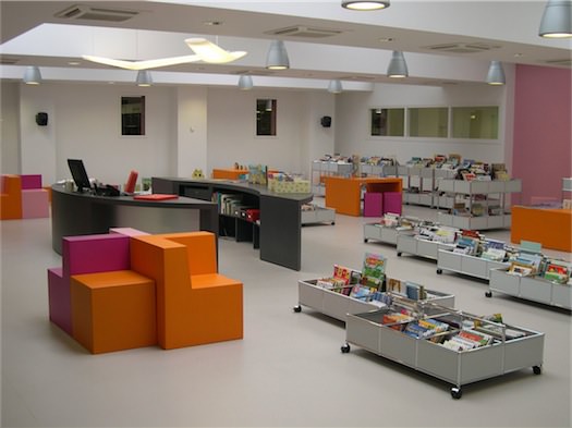 Bibliothèque Epinal-Golbey - espace « petite enfance »